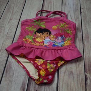 Dora the Explorer Baby Girls 18 Months Swimsuit